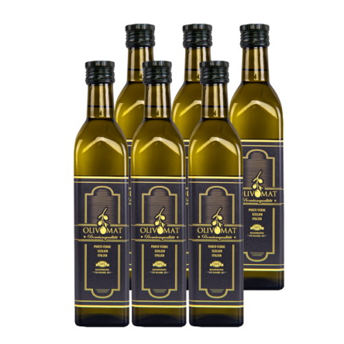 Olivomat 6x 0.5L Flaschen Olivenöl